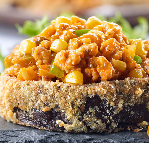 Olymel chopped pork with eggplant